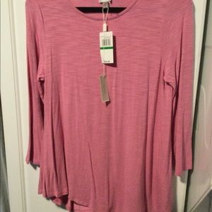 NWT Cupid Pink Sands Top L